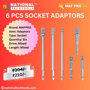 6 PCS SOCKET ADAPTORS