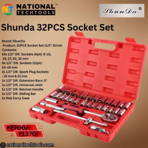 Shunda 32PCS Socket Set