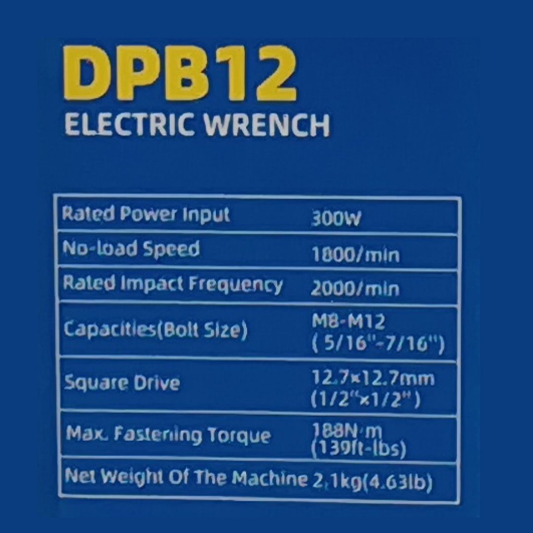 DongCheng DPB12 300w Electric Impact Wrench - Image 8