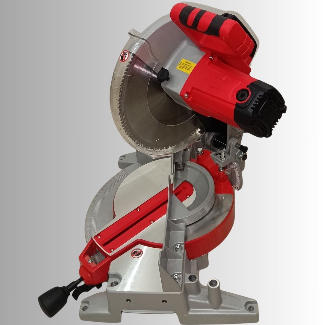 FORTÉ FMS 305-220 305mm 2200W Heavy Duty Mitre Saw – 4100 RPM, 45° Left/Right Miter & 45° Bevel, Double Insulated - Image 2