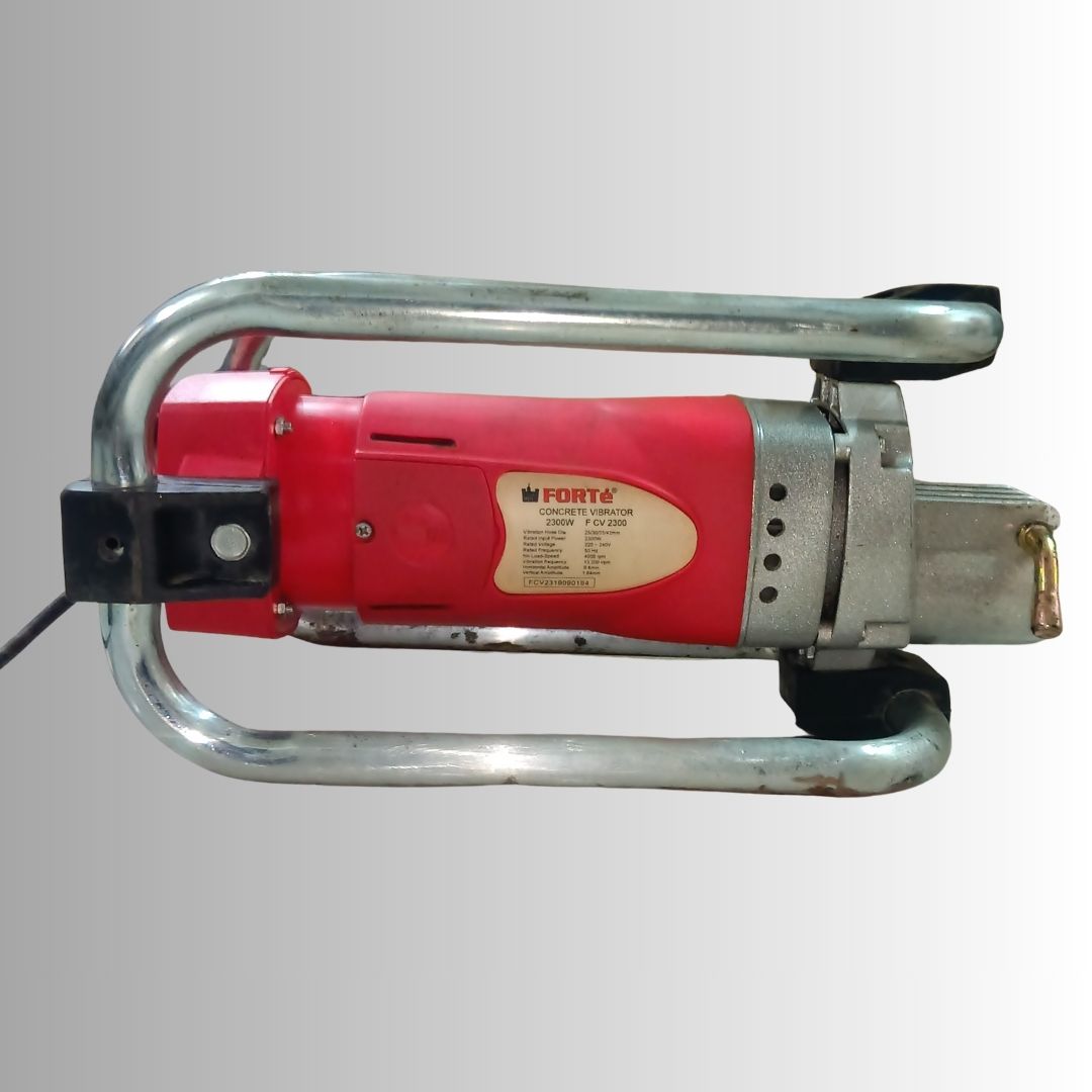 FORTÉ F CV 2300 2300W Concrete Vibrator Machine – 4000 RPM Heavy Duty Cement Compactor, 13,200 VPM, 25–42mm Hose Compatible - Image 2