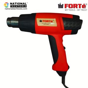 FORTÉ F HG 600-18 1800W Heat Gun – Variable Temperature 2-Stage Hot Air Blower, Ceramic Heating Element