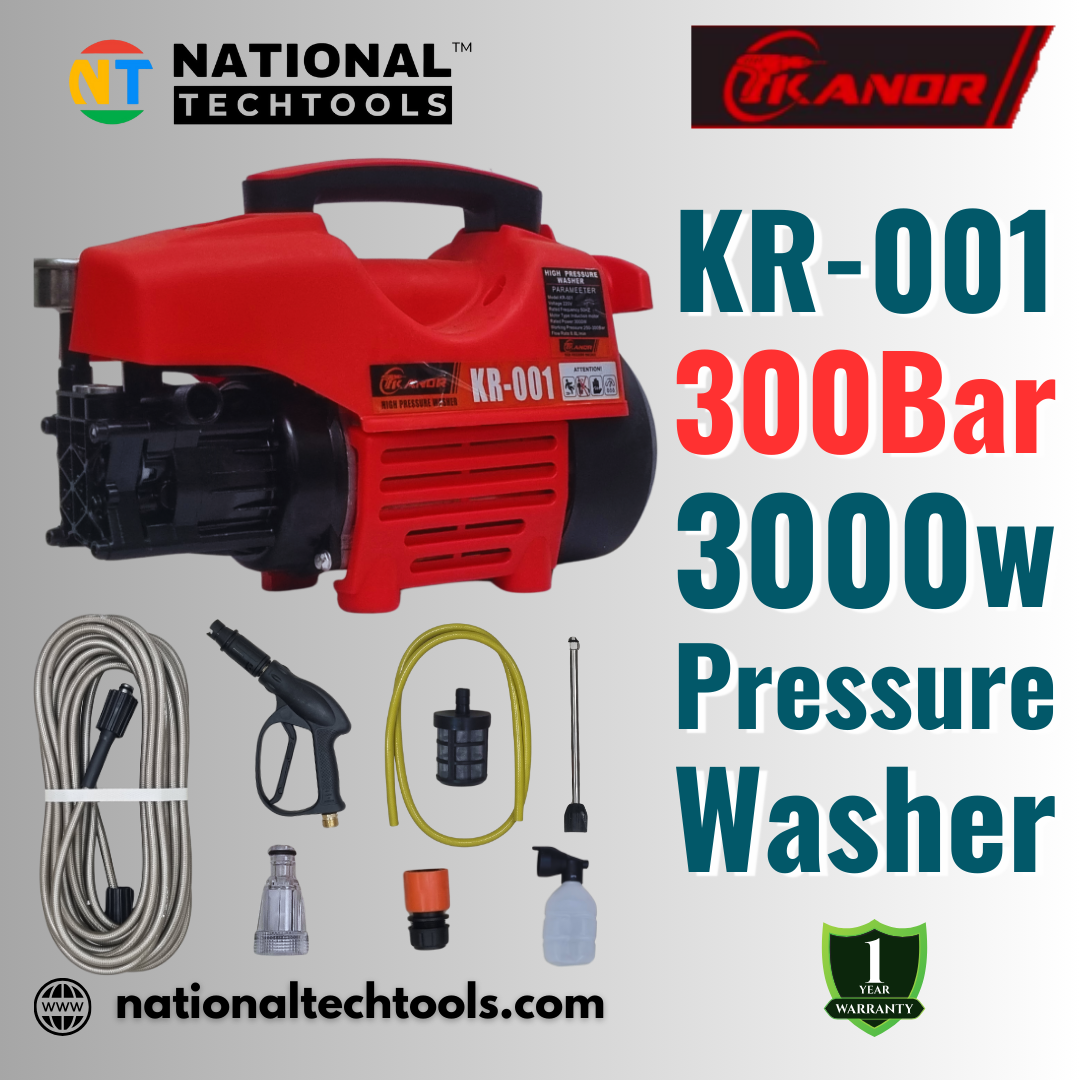 Kanor KR-001 3000w 300Bar High Pressure Washer - Image 2