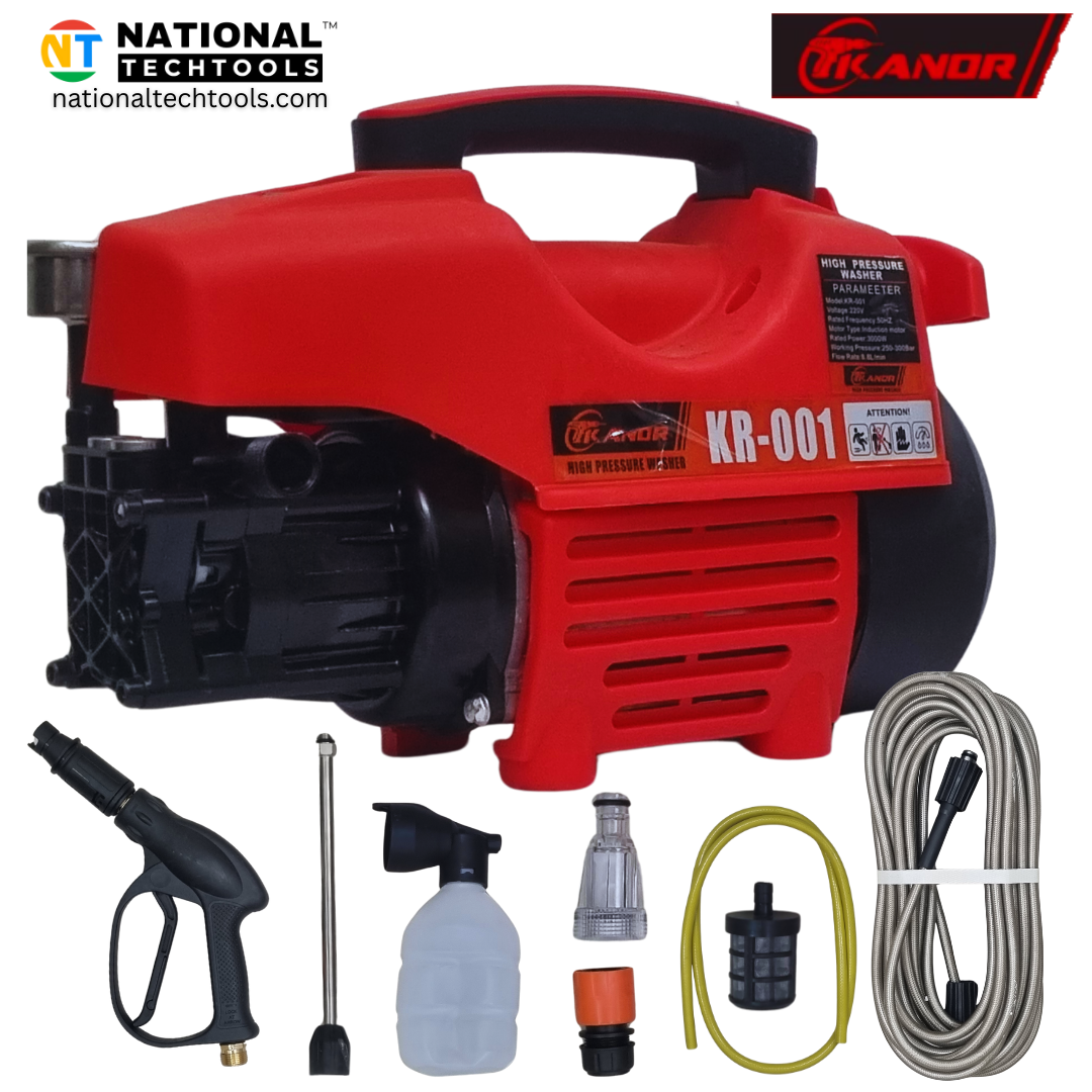 Kanor KR-001 High Pressure Washer 3000W | 250–300 Bar Pressure | Industrial Cleaning Machine