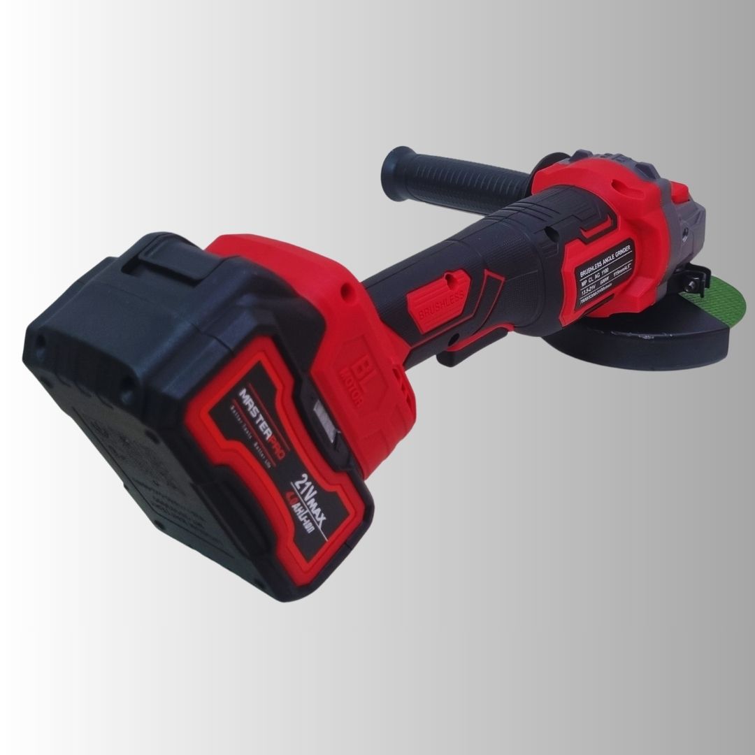 Masterpro MP CL AG 1100 21V 115mm 600W Cordless Brushless Angle Grinder - Image 4
