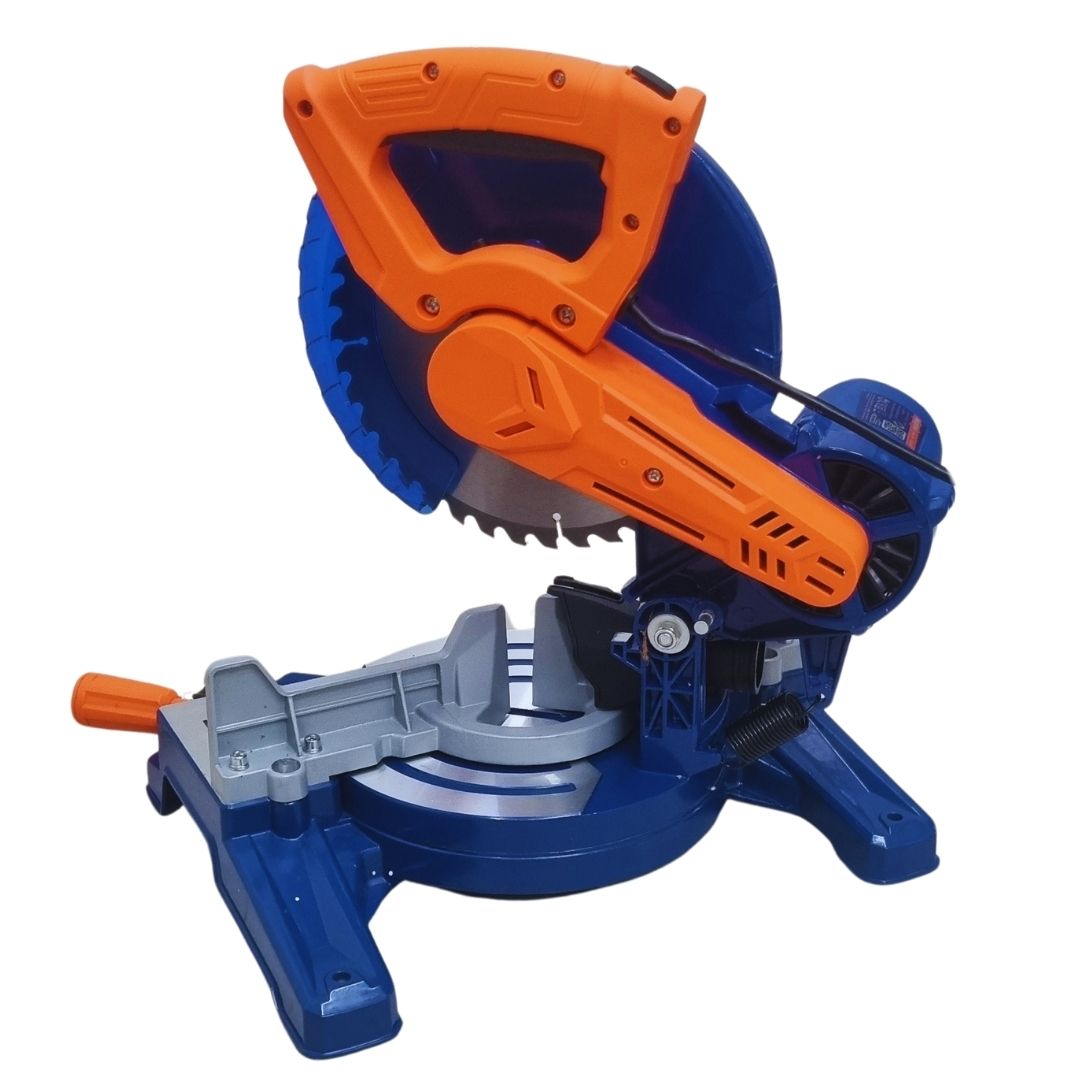 Wadfow WXD12001 1200W Mitre Saw 45 Degree Angle Cutting Belt Drive TCT Blade Wood Cutting Machine Precision Miter Saw for Carpentry Workshop - Image 4