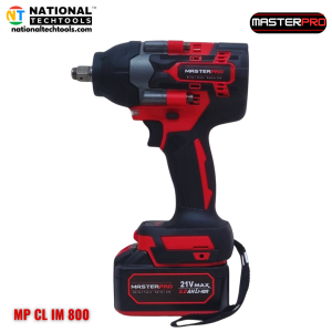 MASTERPRO MP CL IM 8000 Cordless Brushless Impact Wrench | 21V Li-Ion | 1/2” Drive | 800Nm Torque