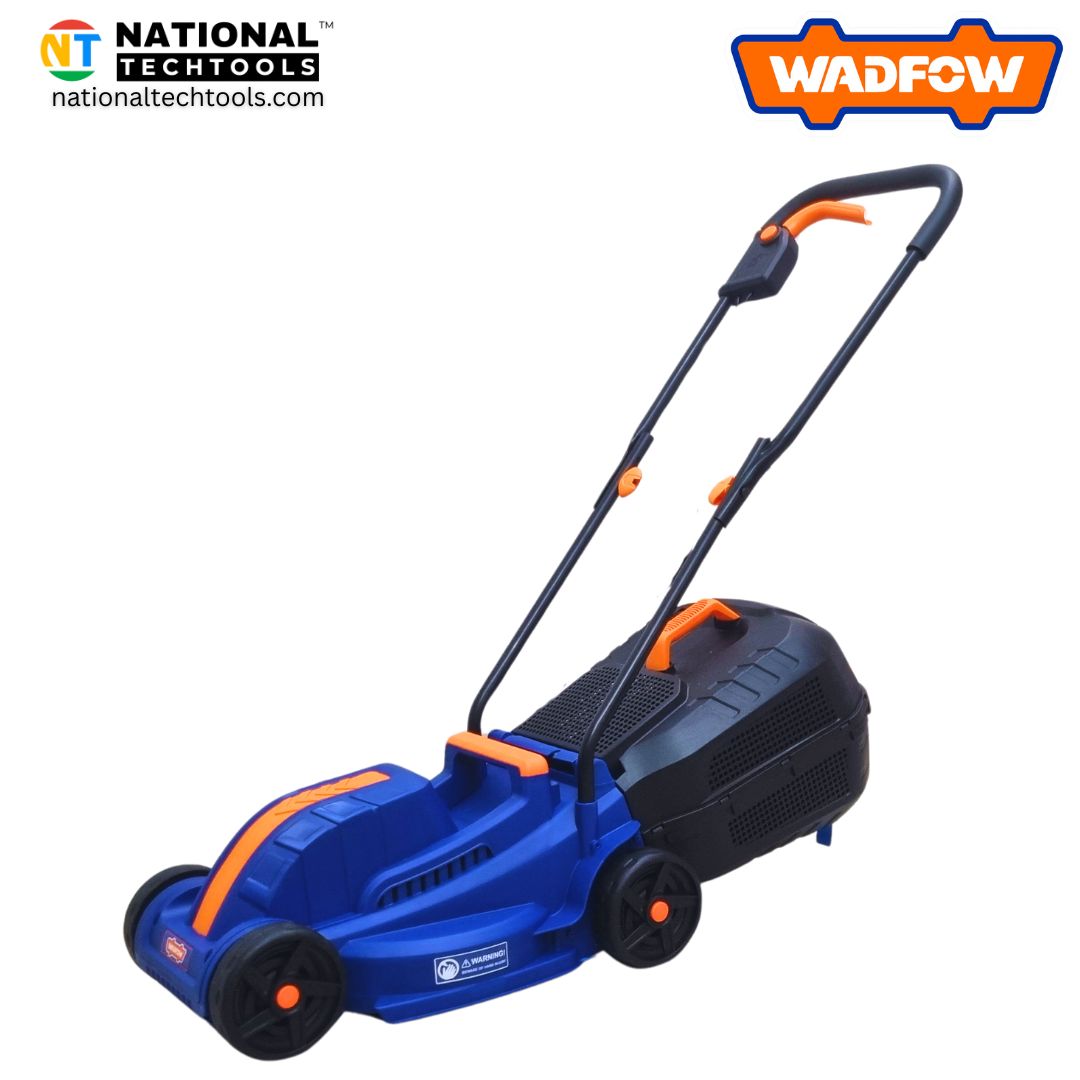 Wadfow WEN3205 1300W Electric Lawn Mower | Powerful Corded Grass Cutter | Lightweight & Easy Push Lawn Mower