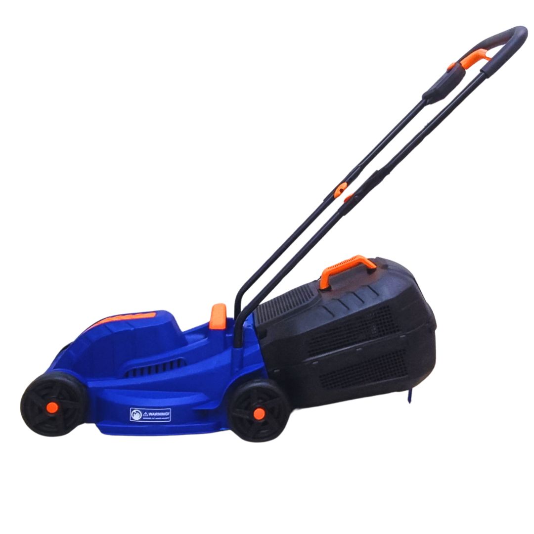 WADFOW WEN3205 1300W Electric Lawn Mower – Corded Grass Cutter Machine with Grass Catcher | Lightweight Push Garden Lawnmower for Small & Medium Lawns - Image 2