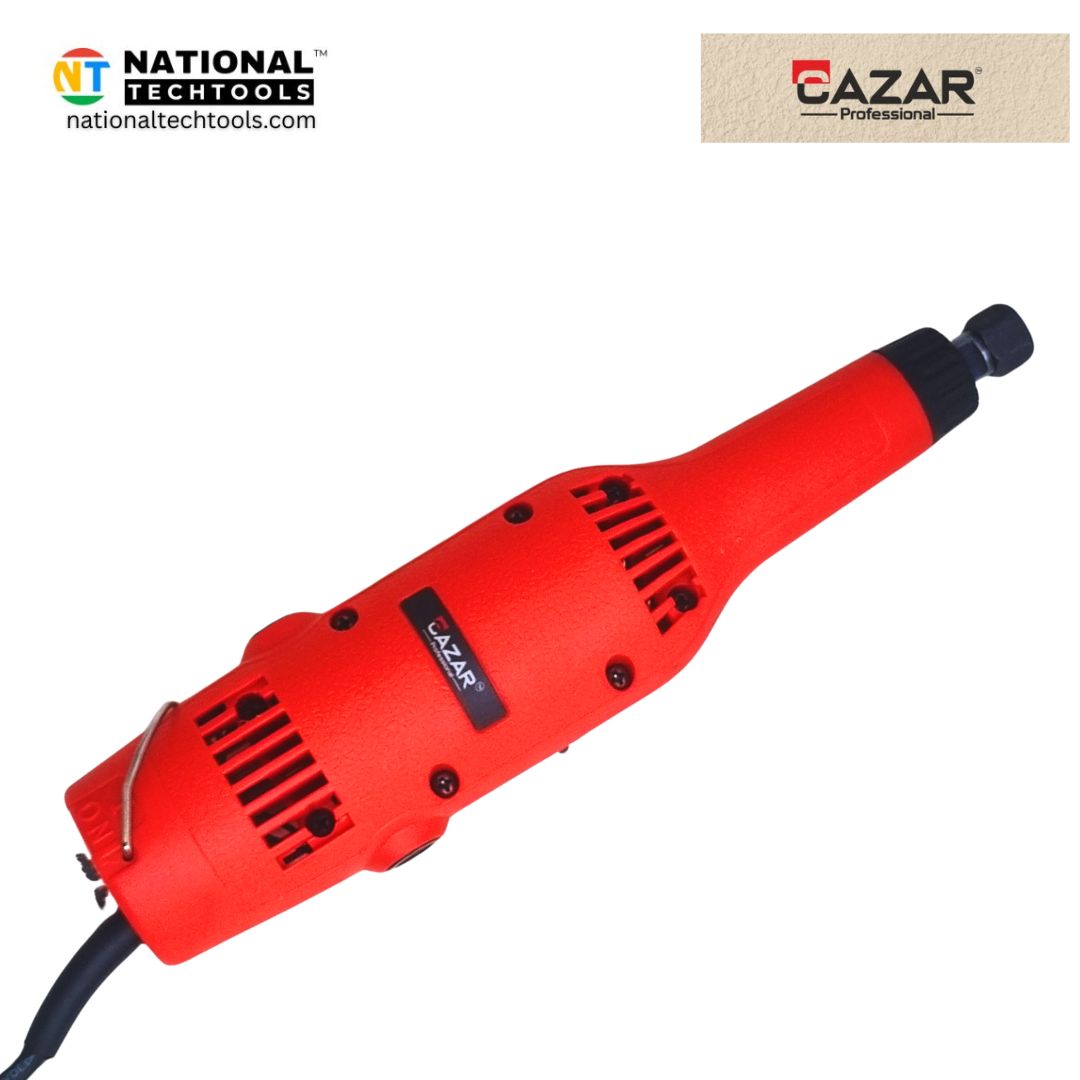 CAZAR Professional Die Grinder with 350W powerful motor and 27,000 RPM high speed, ideal for precision grinding, polishing, and finishing work.