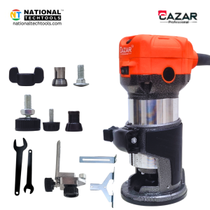 Cazar Professional Electric Router CZ-TVSO36 | 710W | 6-Speed Control | 30,000 RPM | 6.35mm Chuck | 220–240V