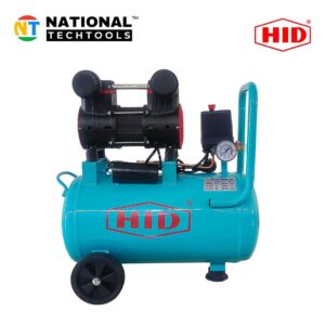 HID Oil-Free 1600W 2 HP, 2800 RPM, 0.8 MPa Max Pressure, 30 Litre Air Compressor