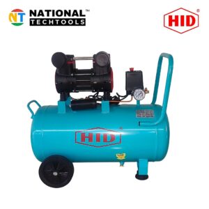 HID Oil-Free 1600W 2 HP, 2800 RPM, 0.8 MPa Max Pressure, 50 Litre Air Compressor