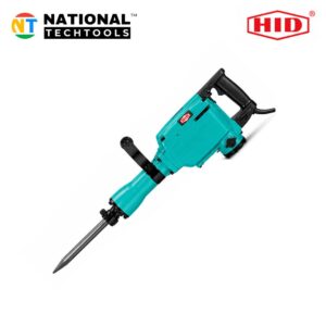 HID-PH65 Professional 2200W 16 Kg Demolition Hammer - Heavy Duty Breaker Hammer with Chisels