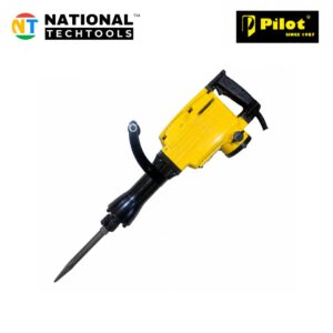 Pilot PL DH65 2000W Demolition Hammer - Heavy Duty Breaker Hammer with Chisels