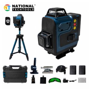 16-Line Green Laser Level 520nm Self-Leveling Cross Line Laser Level with Tripod